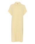 Платье-рубашка CULTURE, Pastel yellow - фото