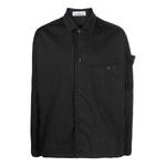 Куртка overshirt 'black' Stone Island, черный - фото