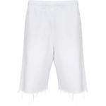 Хлопковые шорты MM6 Maison Margiela, белый - фото