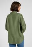Блуза Lee Button-down blouse, Olive Stone/Dark Green - фото 3