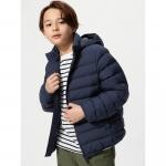 Пуховик Uniqlo Pufftech детский, 69 темно-синий - фото