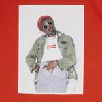 Футболка Supreme André 3000 Tee 'Tomato', оранжевый - фото 4