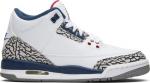 Кроссовки Air Jordan 3 Retro OG BG True Blue 2016, белый - фото