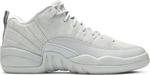 Кроссовки Air Jordan 12 Retro Low GS Wolf Grey, серый - фото