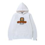 Худи BAPE x Garfield Pullover Hoodie 'White', белый - фото