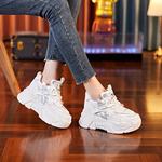 Кроссовки GIGIRYO Chunky Sneakers Women's Low-top, цвет Coffee - фото 34