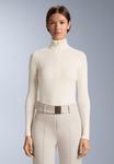 Топ OYSHO HALF-ZIP POLAR THERMAL BASE LAYER, White - фото