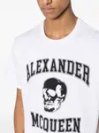 Футболка с логотипом Alexander McQueen, белый - фото 5