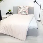 Двустороннее постельное белье «Скамейка» с надписью Bench., розовый - фото 4