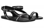 Сандалии женские Balenciaga Afterhour, черный - фото 5
