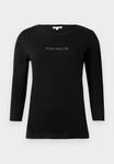 Топ TOM TAILOR FRONT GLITTER LOGO, Deep Black/Black - фото 5