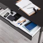 Письменный стол 100х48 Alex, черно-коричневый - фото 8