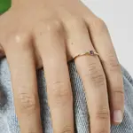 Кольцо Tous Cool Joy, золото/родолит - фото 6