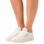 Кеды Reebok Classic Club C 85 Vintage, бежевый/голубой - фото 7