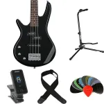 Бас-гитара для левши Ibanez miKro GSRM20 Essential Bundle - черная - фото 2