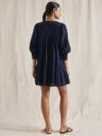 Мини-платье с защипами Albaray, Navy - фото 2