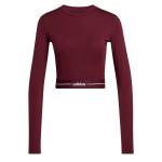 Adidas Performance Футболка Performance 'Hyperglam' в цвете Wine Red - фото