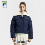 Пуховик для тенниса women's FILA, синий - фото 4