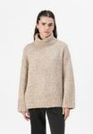 Джемпер Vero Moda VMINGRID ROLL NECK BOO, Beige - фото