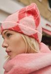Шапка Next Beanie, Red Pink Argyle/Red - фото 3