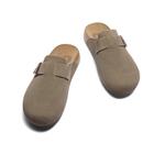 Сабо с закрытым носком для мужчин Belle, серый - фото 7