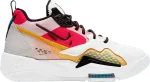 Кроссовки Wmns Jordan Zoom 92 White Siren Red University Gold, белый - фото