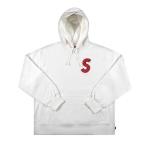 Толстовка Supreme S Logo Hooded Sweatshirt 'White', белый - фото 2