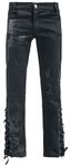 Брюки из ткани Vixxsin Adrian Pant Boot Cut, черный - фото