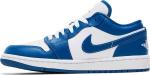 Кроссовки Wmns Air Jordan 1 Low Marina Blue, синий - фото 3