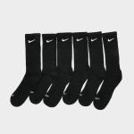 Носки для тренинга Nike Everyday Plus Cushioned Crew (6 шт.), черный - фото 3