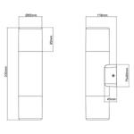 Настенный светильник Trio Hoosic I - фото 3