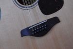Yamaha FG820-12 12-струнная акустическая гитара с цельным верхом - фото 6