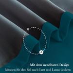 Комплект постельного белья Nesture, 3 предмета, 200х220/80x80 см, бензиновый/антрацит - фото 4