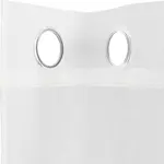 Шторы из вуали с люверсами, 2 шт., белые vidaXL - фото 5