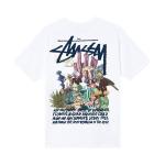 Футболка Stussy Psychedelic Tee 'White', белый - фото 3