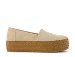 Слипоны Valencia Platform Espadrille Toms, бежевый - фото 4
