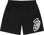 Шорты Stussy Curly S Water Short 'Black', черный - фото 2