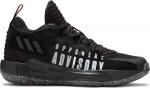 Кроссовки Adidas Dame 7 'EXTPLY - Opponent Advisory - Black Vivid Red', черный - фото 2