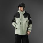 Ветровка унисекс Kawasaki, серо-зеленая - фото 11