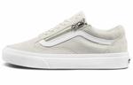 Кроссовки Vans Old Skool Zip Casual Low Tops Skateboarding Shoes Unisex White - фото