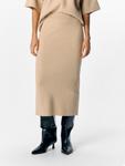 Юбка OBJECT OBJREYNARD, темно-бежевый - фото 2