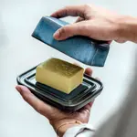 Масленка Villeroy & Boch Lave, 15х12 см, синий - фото 4