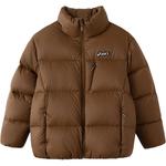 Детская пуховая куртка Grade School ASICS, коричневый - фото 2