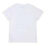 Белая футболка с логотипом Lanvin, белый - фото