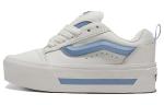 Кроссовки Vans Knu Stack Skateboarding Shoes Women's Low-top White/Blue, белый/синий - фото