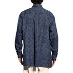 Свободная рубашка weave KENZO, синий - фото 5