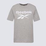 Футболка Reebok Identity с большим логотипом, серый - фото