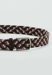 Ремень Mango Braided belt, Brown - фото 3