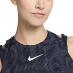 Футболка майка женская Obsidian/белый Nike - фото 5