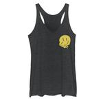 Детская майка со сдутым смайликом и рисунком смайлика - фото